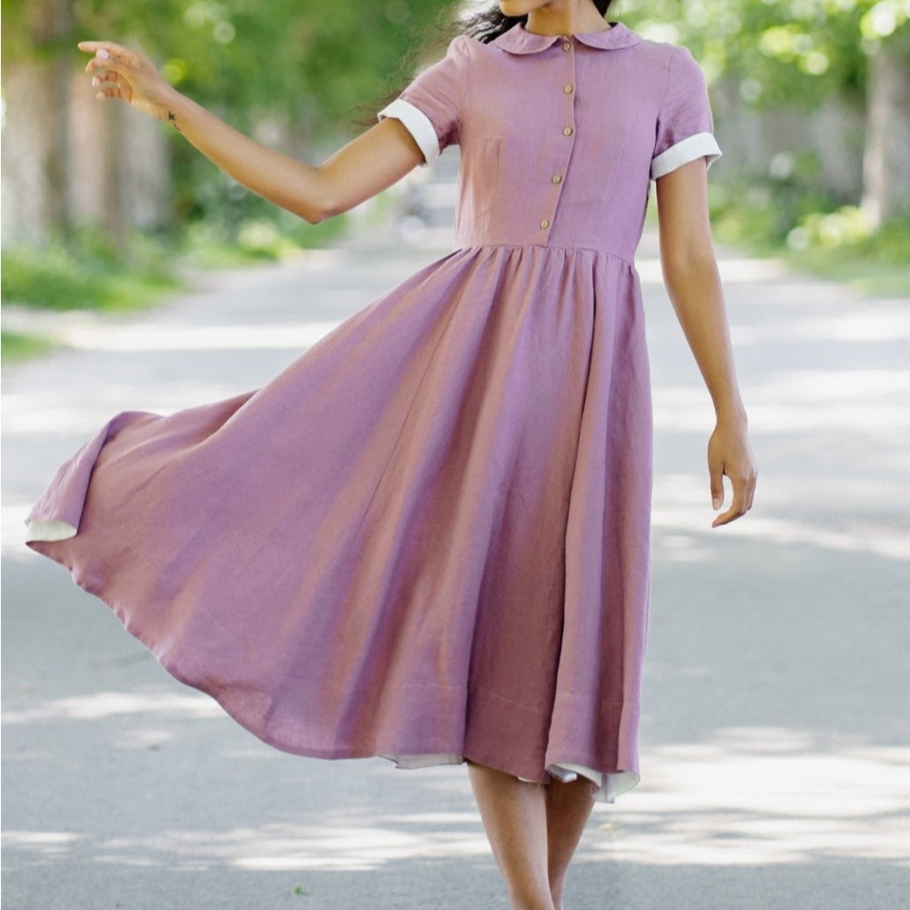 Son de Flor Phlox Purple Classic Dress